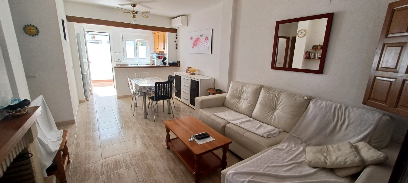Bungalow de 3 habitaciones en Deveses Playa, El Vergel