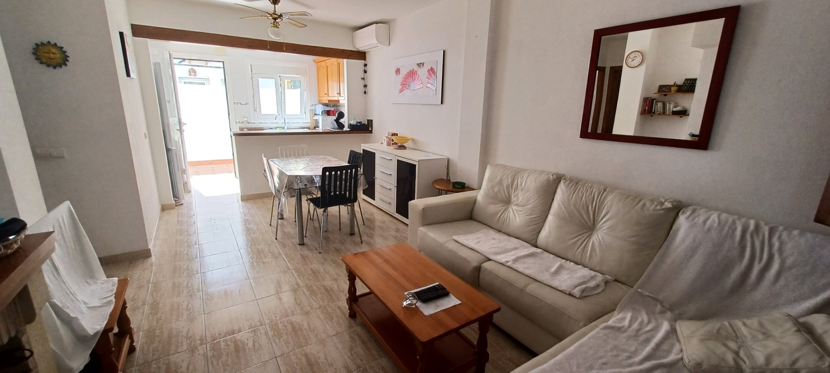 Bungalow de 3 habitaciones en Deveses Playa, El Vergel