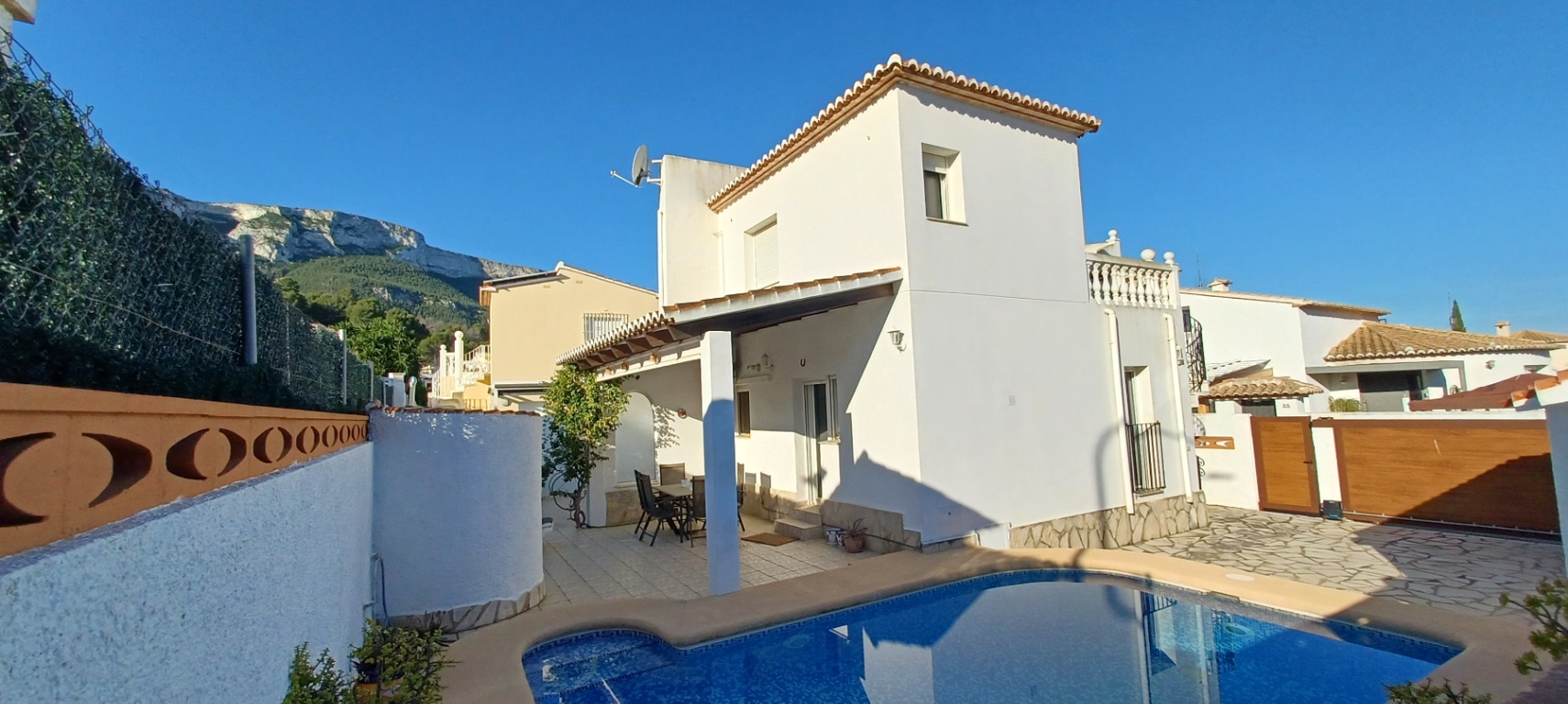 Prachtige locatie villa in Denia