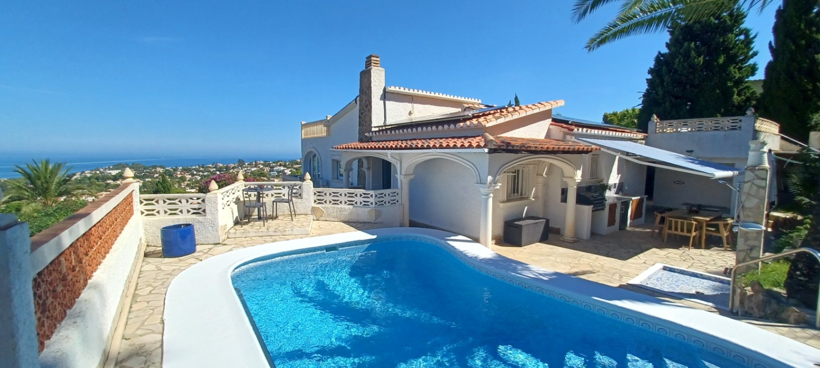 Fabulous Villa with Panoramic Sea Views in Denia